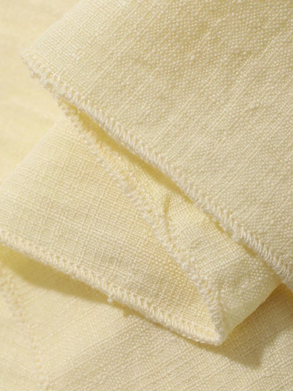 Yellow Casual Women's V-Neck Lace Patchwork Loose Fit Camisole top - Picture 3 of 7